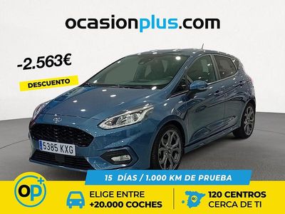 Azul Usado 2019 Ford Fiesta ST-Line Utilitario | 13.900 € (Un poco caro)