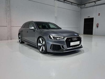 Gris Usado 2018 Audi RS4 Ambiente Familiar | 49.900 € (Precio justo)