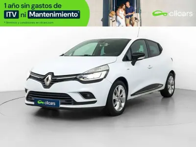 Usado Renault Clio LIMITED 90 CV (66 kW) 2016 Blanco Utilitario
