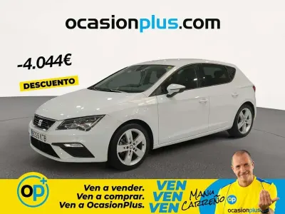Usado Seat Leon FR 150 CV (110 kW) 2019 Blanco Utilitario