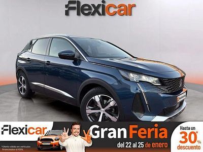 Azul Usado 2021 Peugeot 3008 Allure SUV | 16.290 € (Precio justo)