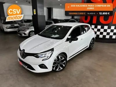 Usado Renault Clio V RS Line 90 CV (66 kW) 2021 Blanco Utilitario
