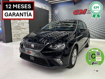 Usado Seat Ibiza Reference 95 CV (69 kW) 2018 Negro Utilitario