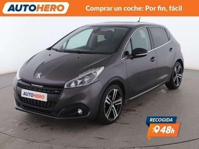 Gris Usado 2019 Peugeot 208 GT-line Utilitario | 11.899 € (Precio justo)