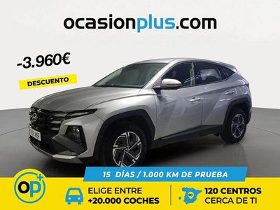 Usado Hyundai Tucson 215 CV (158 kW) 2024 Gris SUV