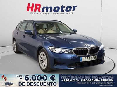 Azul Usado 2021 BMW 320e Familiar | 26.950 € (Precio justo)