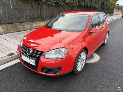 Rojo Usado 2008 VW Golf GT Berlina | 5300 € (Precio justo)