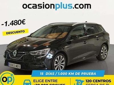Usado Renault Mégane GrandTour Techno 140 CV (102 kW) 2022 Negro Familiar