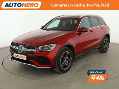 Käytetty Mercedes GLC220 AMG line 194 HP (142 kW) 2019 Punainen Katumaasturi