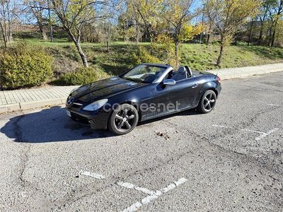 Negro Usado 2005 Mercedes SLK200 Descapotable | 8900 € (Precio justo)