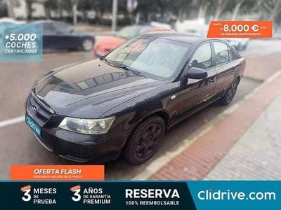 Usado Hyundai Sonata Comfort 150 CV (110 kW) 2007 Negro Berlina