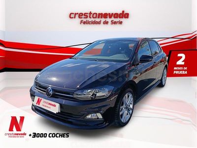 Usado VW Polo R-line 95 CV (69 kW) 2021 Negro Utilitario