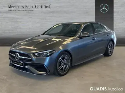 Usado Mercedes C220 200 CV (147 kW) 2022 Gris selenita