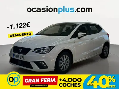 Usado Seat Ibiza Style 110 CV (80 kW) 2021 Blanco Utilitario