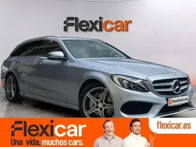 Usado Mercedes C220 AMG 170 CV (125 kW) 2016 Gris Familiar
