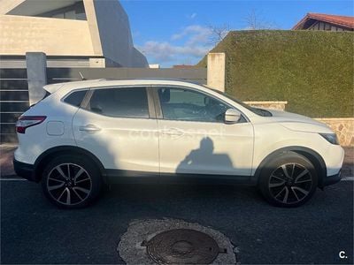 Usado Nissan Qashqai N-TEC 110 CV (80 kW) 2014 Blanco SUV
