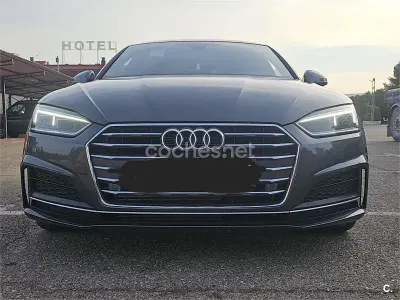 Usado Audi A5 Sportback Black Edition 252 CV (185 kW) 2018 Gris / plata Utilitario