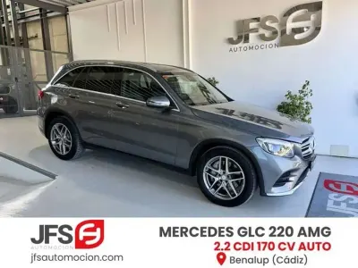 Usado Mercedes GLC220 AMG 170 CV (125 kW) 2016 Gris SUV
