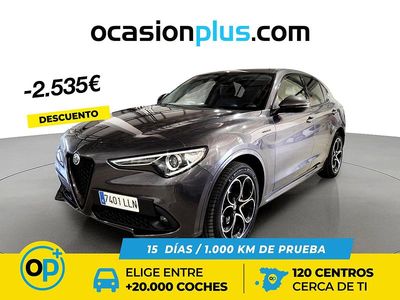 Usado Alfa Romeo Stelvio Veloce 210 CV (154 kW) 2020 Negro SUV