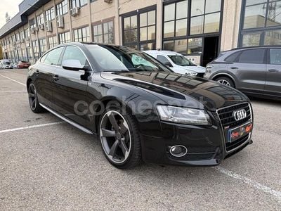 Usado Audi A5 Sportback S-Line 177 CV (130 kW) 2011 Negro Utilitario