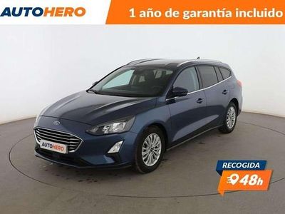 Azul Usado 2020 Ford Focus Titanium Familiar | 12.951 € (Precio justo)