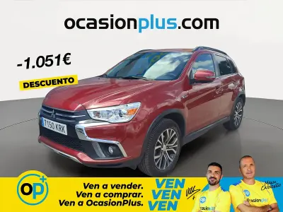 Usado Mitsubishi ASX Motion 117 CV (86 kW) 2018 Rojo SUV