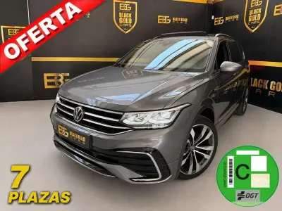 Usado VW Tiguan Allspace R-line 200 CV (147 kW) 2022 Gris SUV