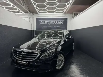 Käytetty Mercedes C220 Exclusive 170 HP (125 kW) 2015 Musta Sedan