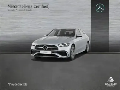 Usado Mercedes C220 200 CV (147 kW) 2023 Plata hightech Berlina