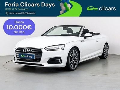 Usado Audi A5 Cabriolet S-Line 190 CV (139 kW) 2018 Blanco Descapotable