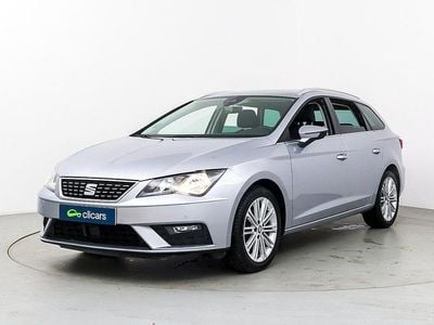 Usado Seat Leon XCELLENCE 130 CV (95 kW) 2020 Gris / plata Familiar