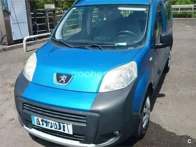 Usado Peugeot Bipper Access 75 CV (55 kW) 2013 Azul Monovolumen