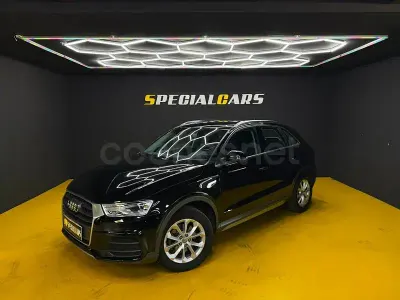 Usado Audi Q3 150 CV (110 kW) 2016 Negro SUV