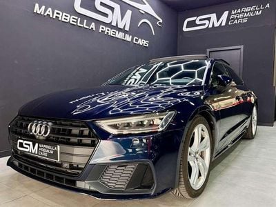 Usado Audi A7 Sportback Ambiente 245 CV (180 kW) 2019 Azul Utilitario