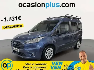 Usado Ford Transit S 101 CV (74 kW) 2018 Azul Familiar