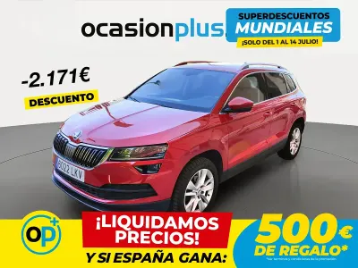 Usado Skoda Karoq Ambition 150 CV (110 kW) 2020 Rojo SUV