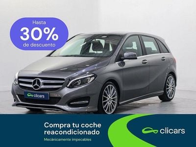 Usado Mercedes B200 150 CV (110 kW) 2019 Gris / plata Monovolumen