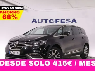 Usado Renault Espace Initiale Paris 160 CV (117 kW) 2016 Negro Monovolumen
