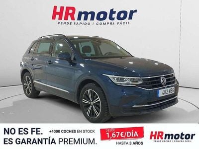 Usado VW Tiguan Life 151 CV (111 kW) 2022 Azul SUV