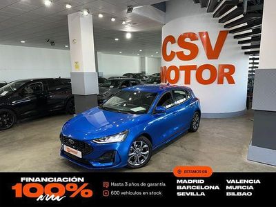 Usado Ford Focus ST-Line 125 CV (91 kW) 2023 Azul Berlina