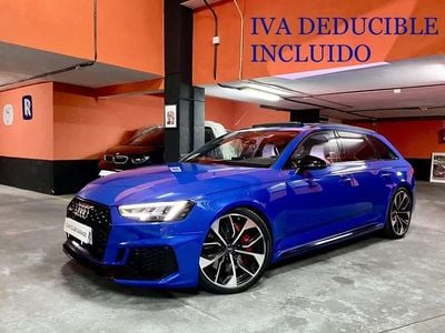Usado Audi RS4 450 CV (330 kW) 2019 Azul Familiar