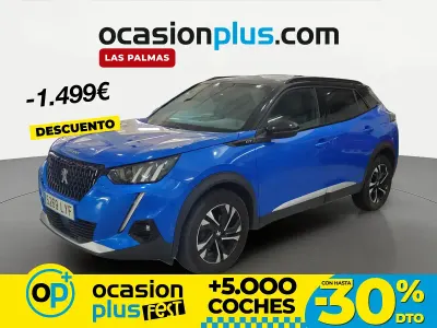 Usado Peugeot 2008 GT 130 CV (95 kW) 2022 Azul SUV