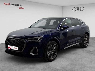 Azul Usado 2021 Audi Q3 Sportback S-Line SUV | 37.900 € (Precio justo)