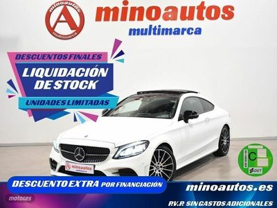 usado Mercedes 220 CLASE C COUPÉ194 CV 9G-TRONIC AMG LINE