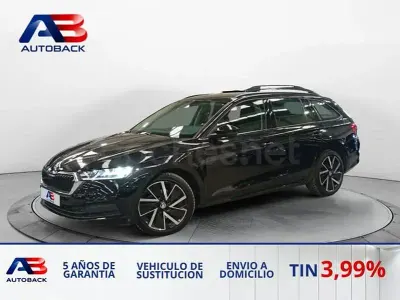 Usado Skoda Octavia 204 CV (150 kW) 2021 Negro Familiar