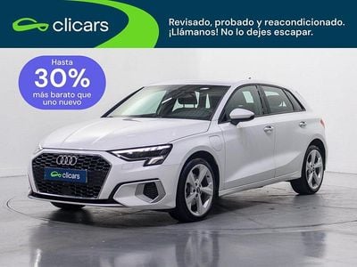 Usado Audi A3 Sportback e-tron Advanced 150 CV (110 kW) 2022 Blanco Utilitario
