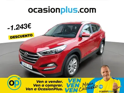 Usado Hyundai Tucson 115 CV (84 kW) 2017 Rojo SUV