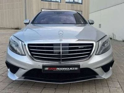 Usado Mercedes S63 AMG AMG 585 CV (430 kW) 2016 Plateado Berlina