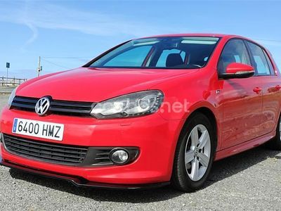 Usado VW Golf VII Sport 105 CV (77 kW) 2012 Rojo Berlina
