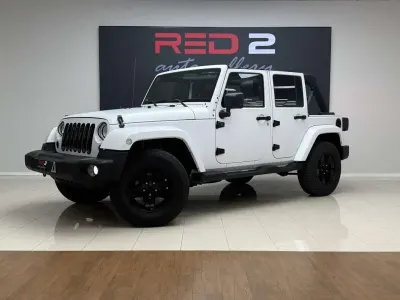 Usado Jeep Wrangler Unlimited Sahara 200 CV (147 kW) 2009 Blanco SUV